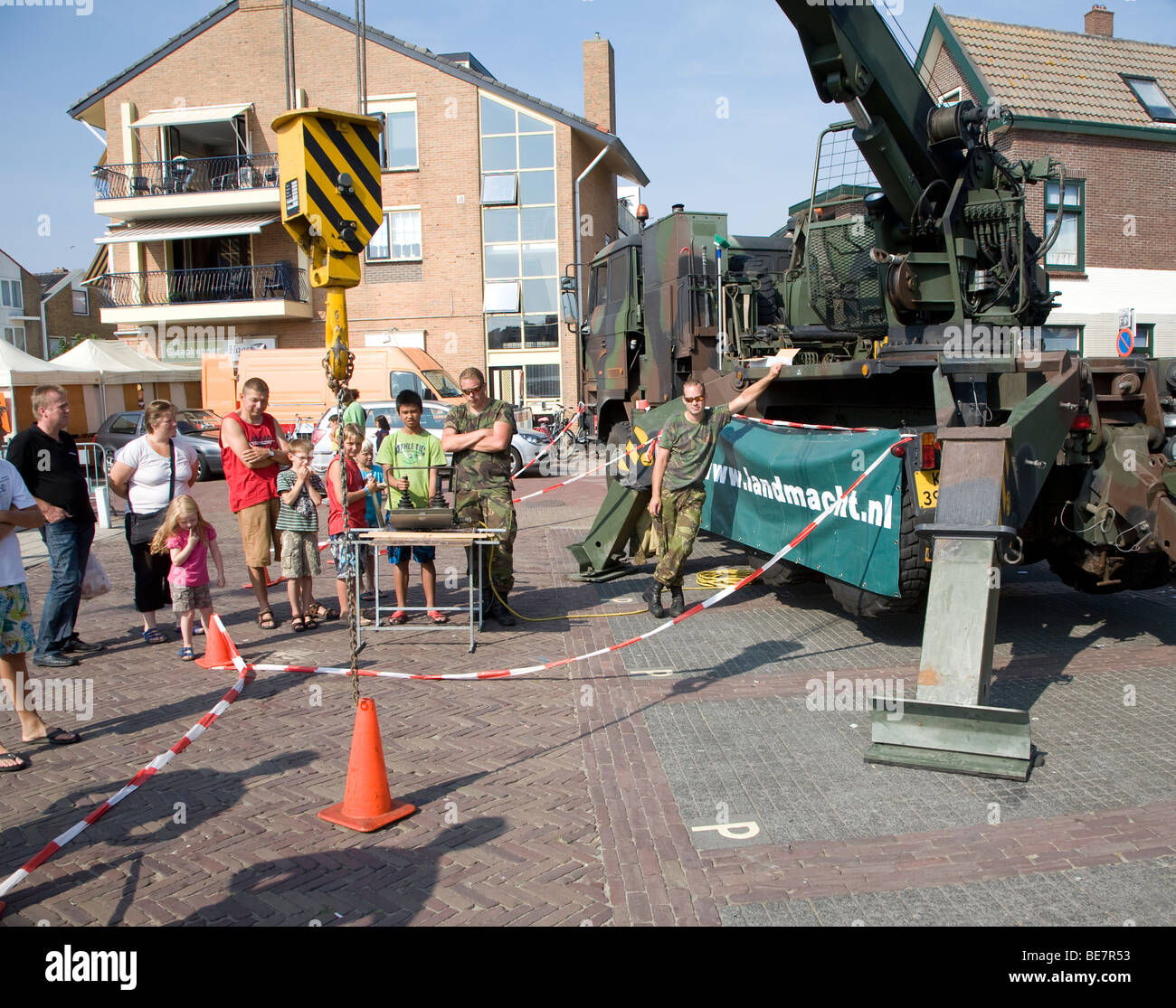 Army display Katwijk, Holland Stock Photo - Alamy