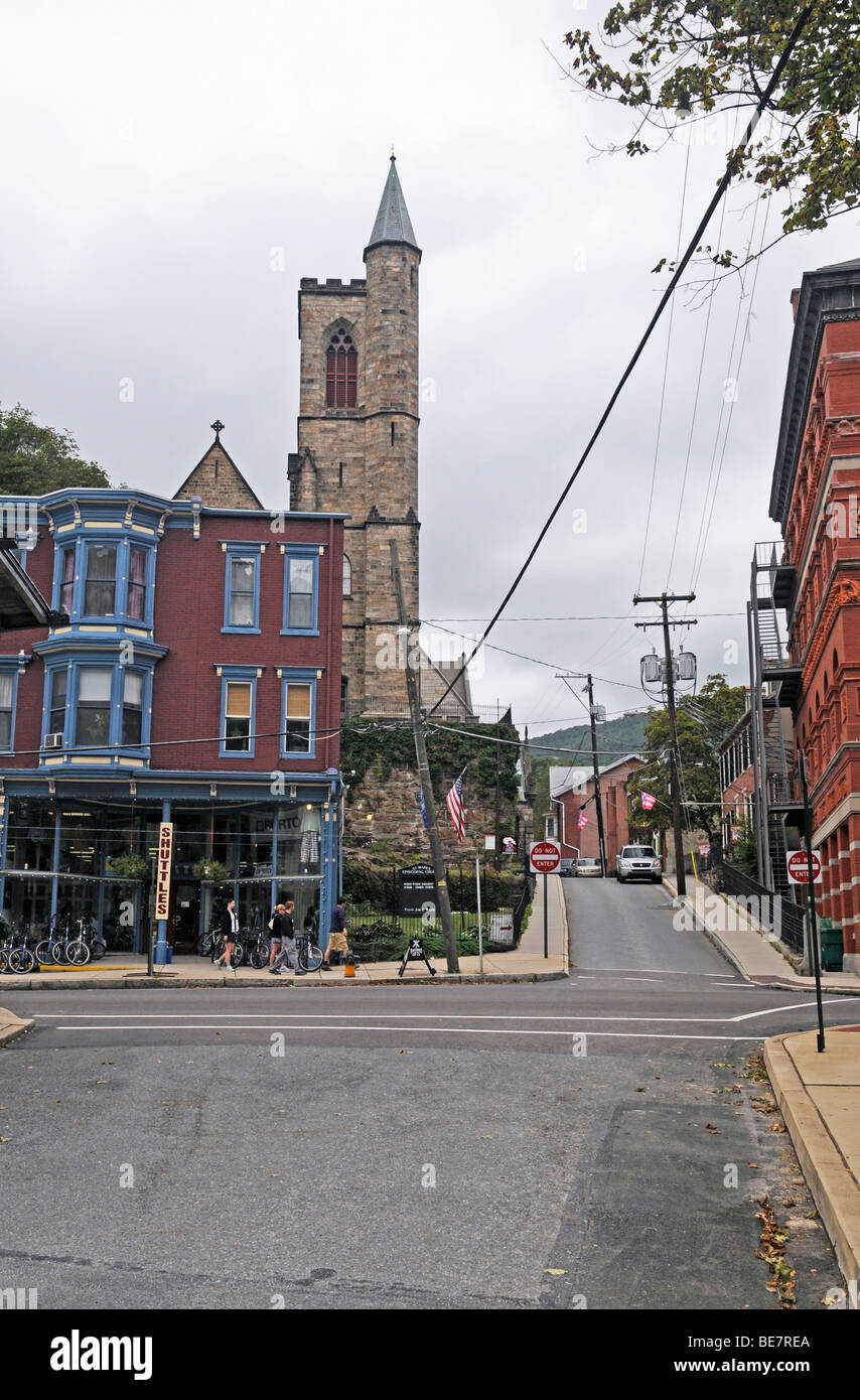 View St Mark Episcopal Church Street Tower Religion Christian Window