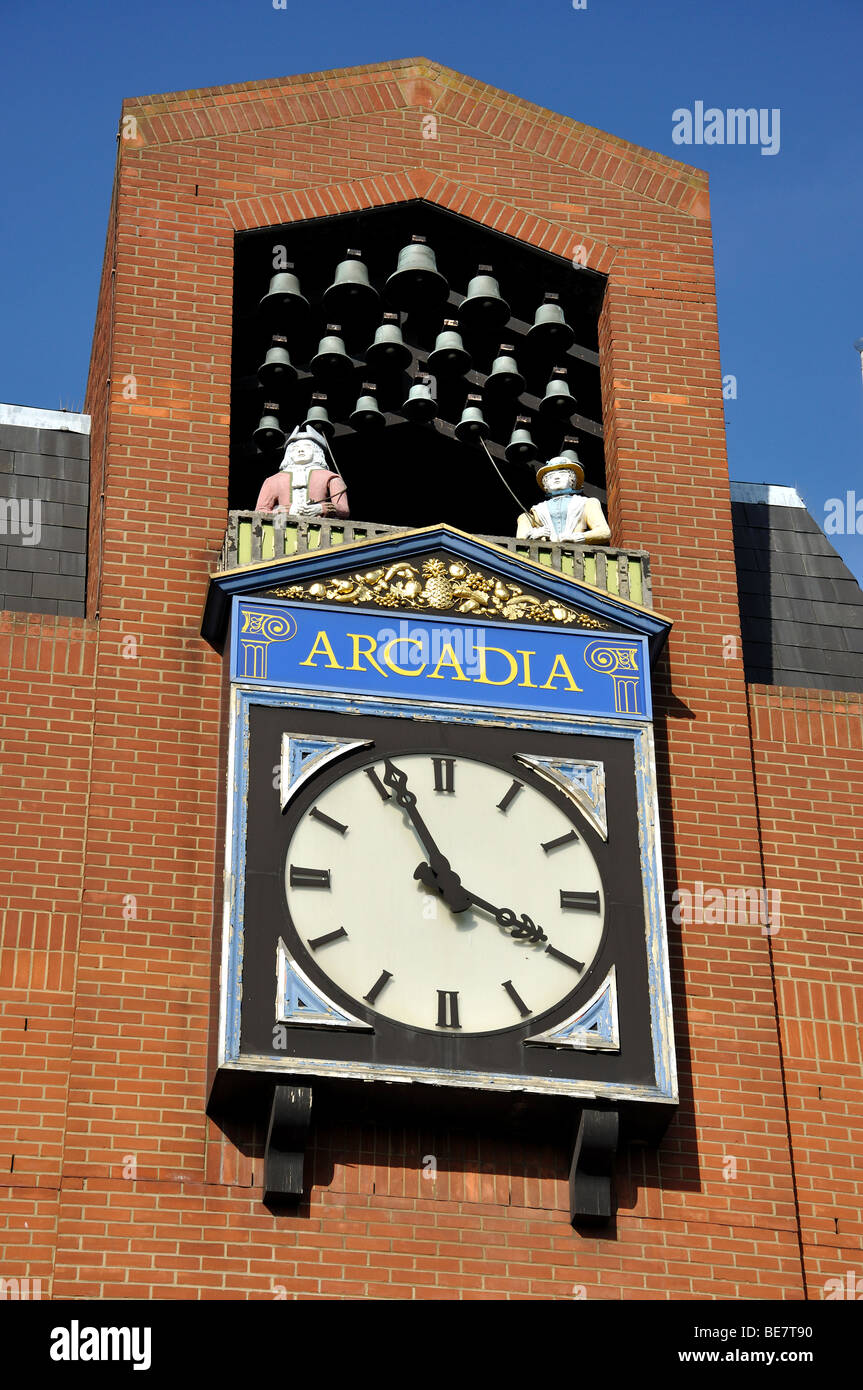 Arcadia Shopping Centre Clock, Ealing Broadway, Ealing, London Borough