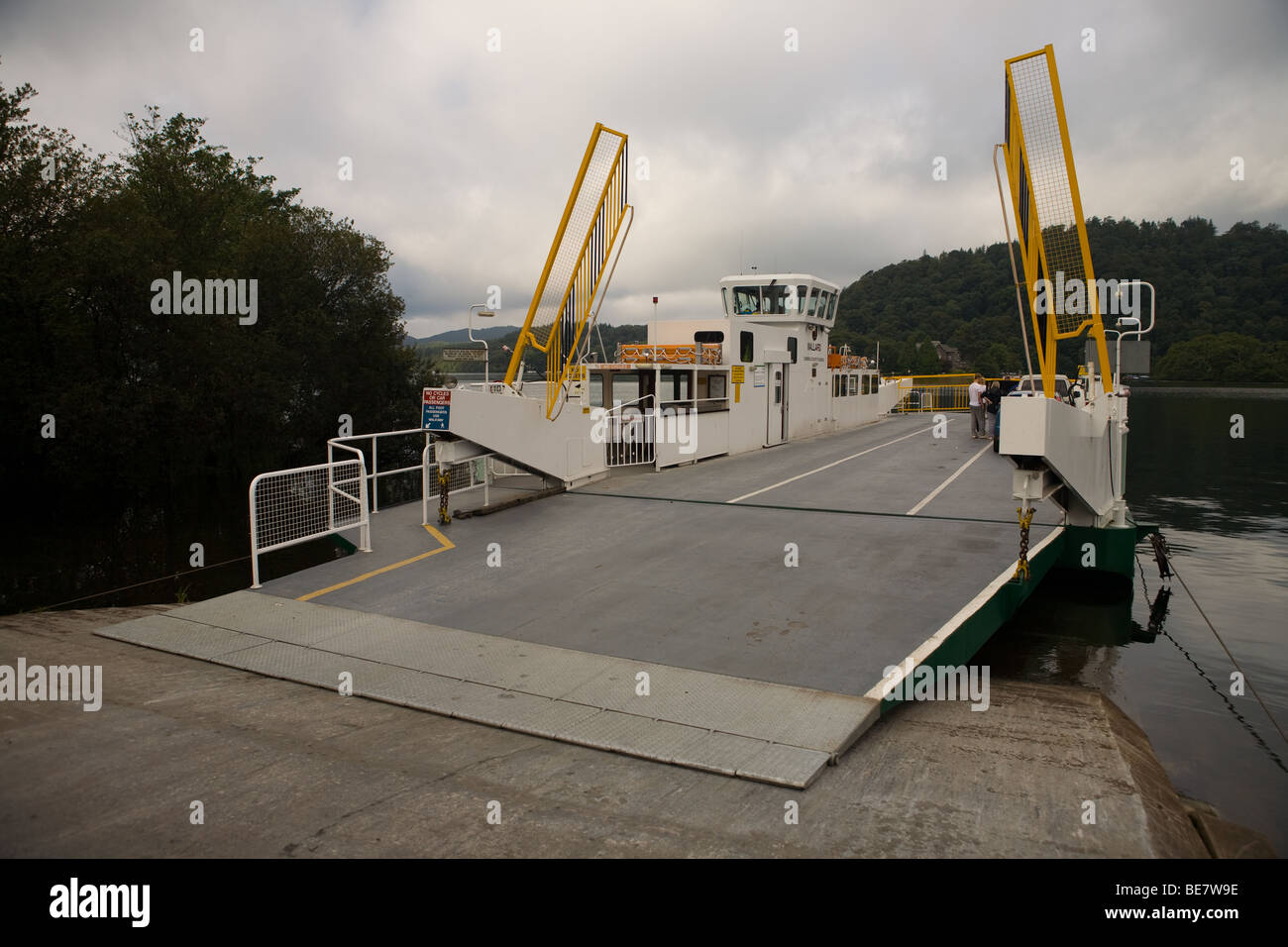 The Mallard, The Ferry which crosses Lake Windermere Stock Photo