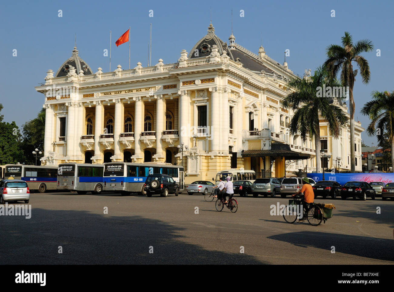 French colonial Opera House, Hanoi, Northern Vietnam, Asia Stock Photo