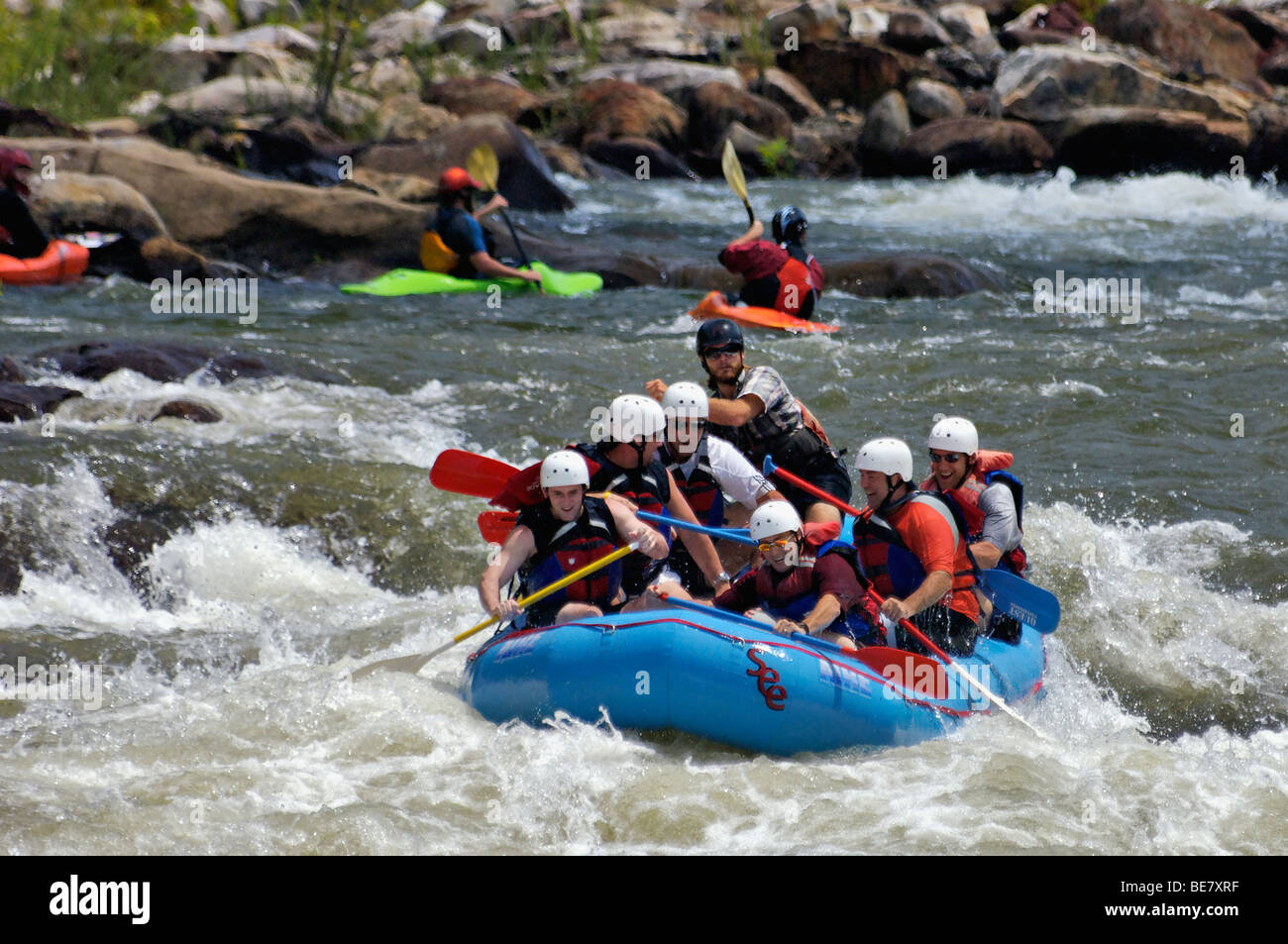 White Water Rafting and Kayaking on the Ocoee River in Polk County