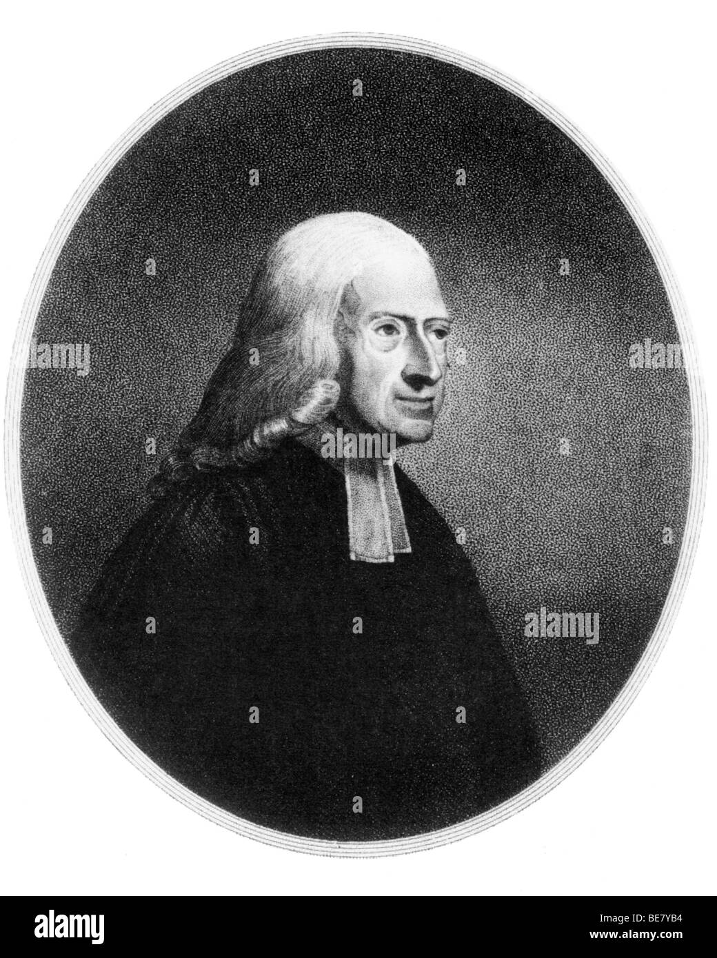 JOHN WESLEY  - English evangelist and founder of Methodism (1703-91) Stock Photo