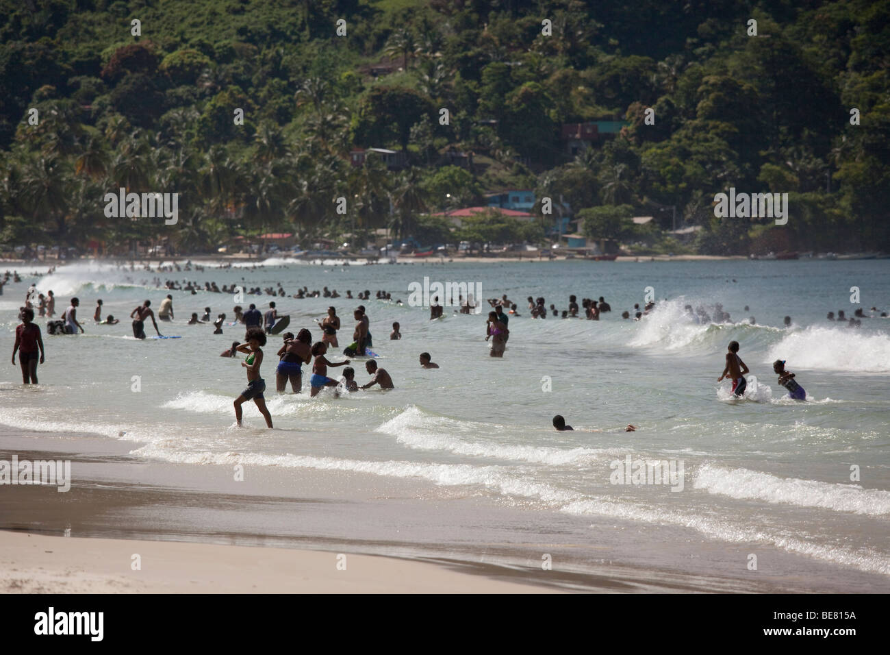 Maracas Bay in Trinidad Stock Photo Alamy