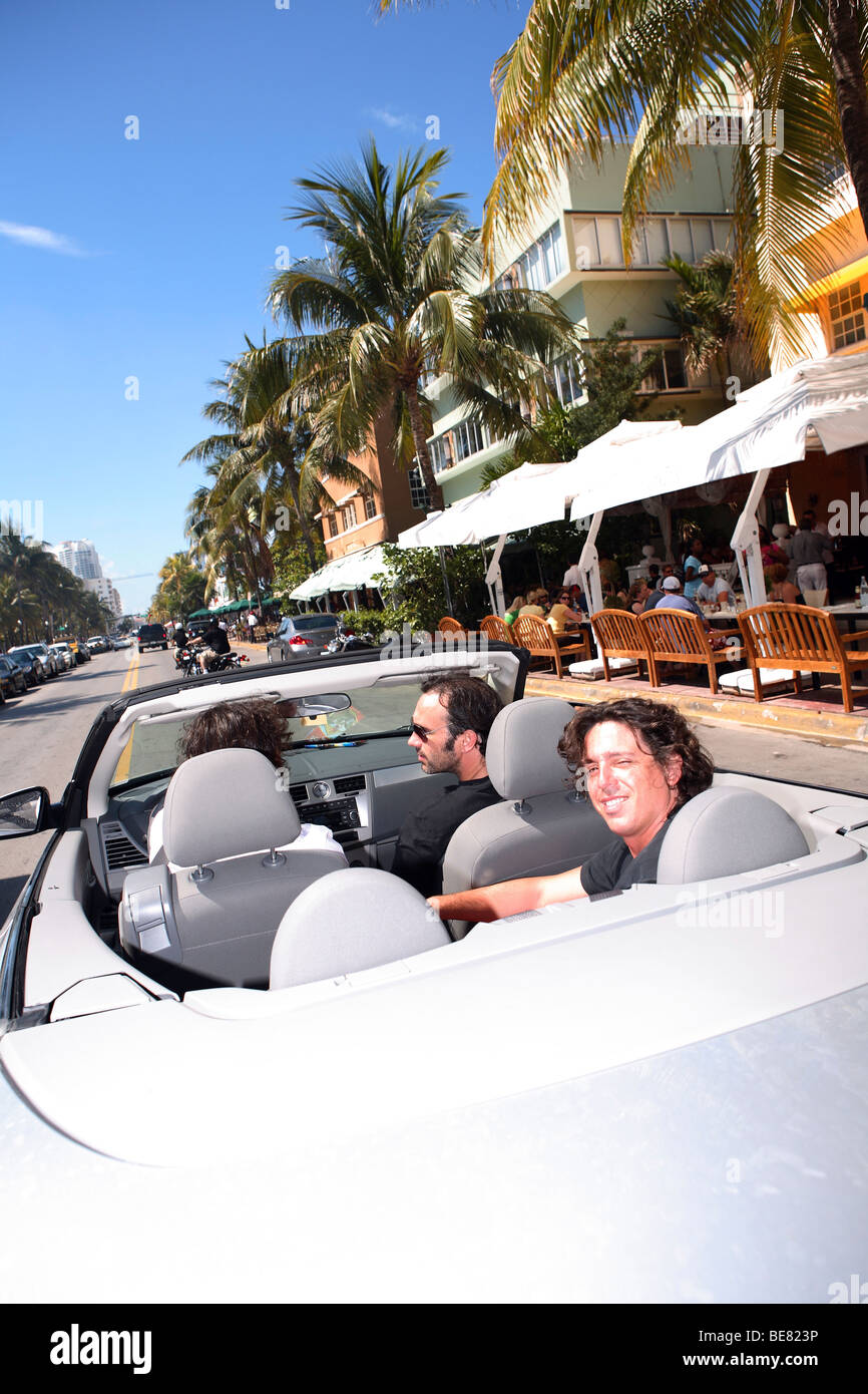 Driving in south beach miami hi-res stock photography and images - Alamy