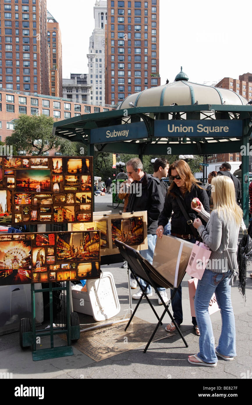 Union square new york manhattan hi-res stock photography and images - Alamy