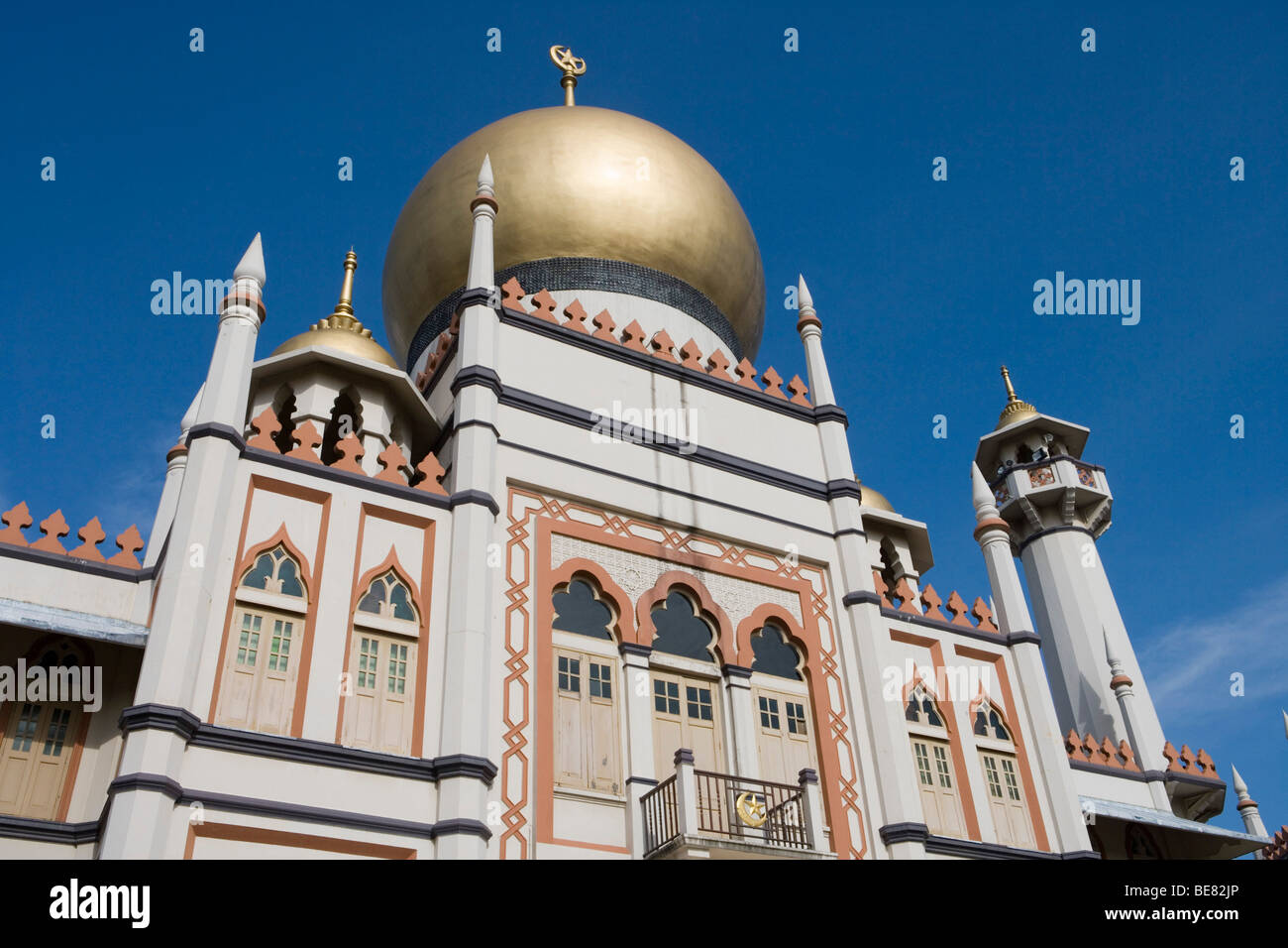 Sultan Mosque in Kampong Glam District, Singapore, Asia Stock Photo