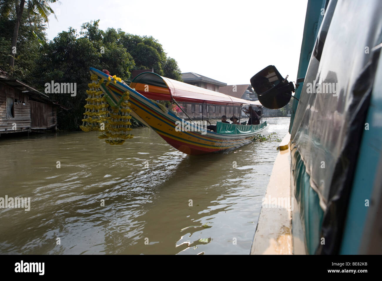 Longtail Boat Trip, Bangkok, Thailand Stock Photo