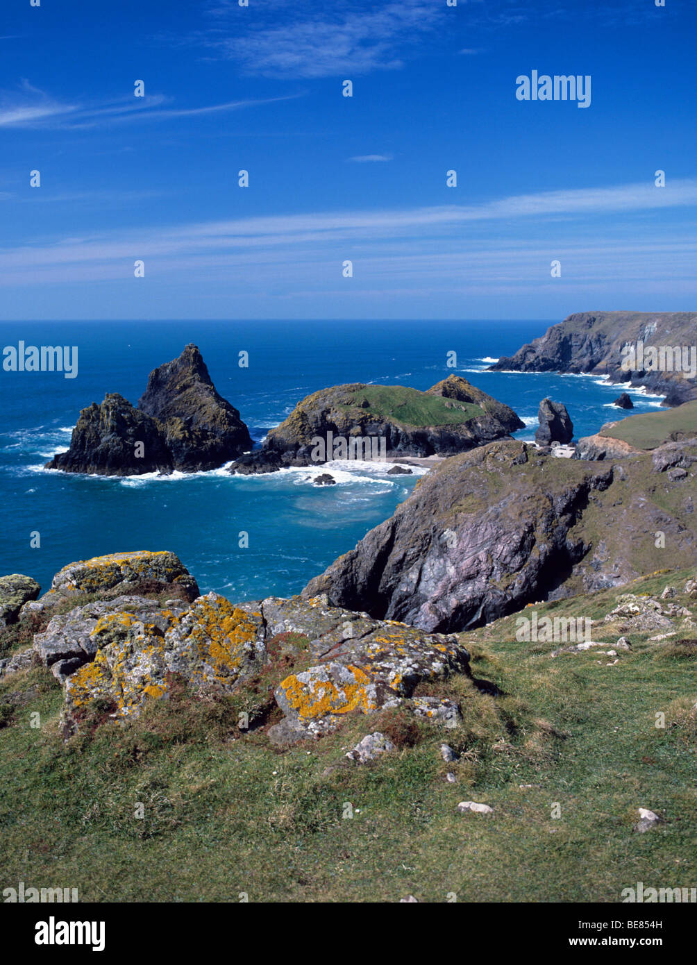 Kynance Cove Spectacular coastal scenery on the Lizard Peninsula