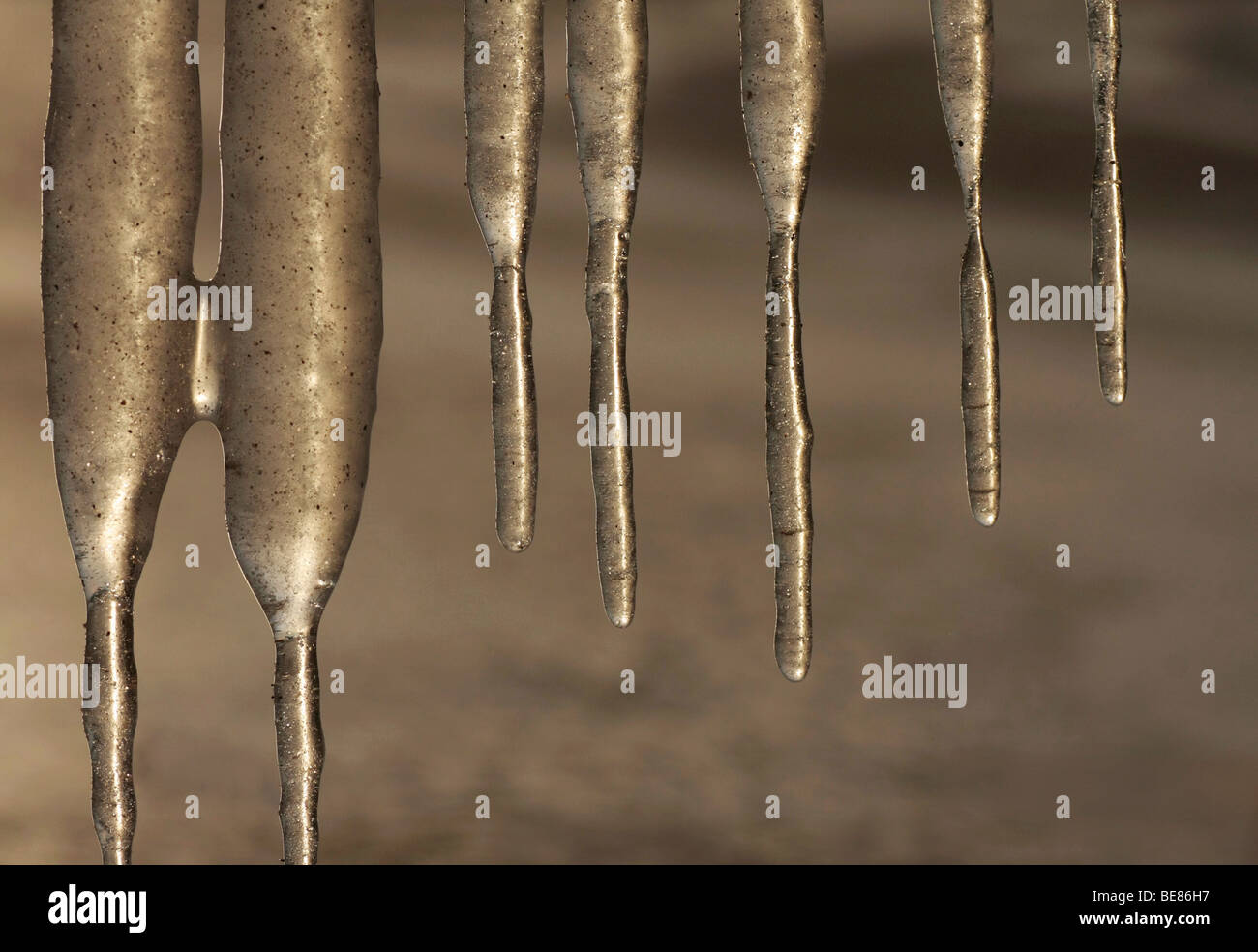 Sculpture of ice with backlighting Stock Photo - Alamy