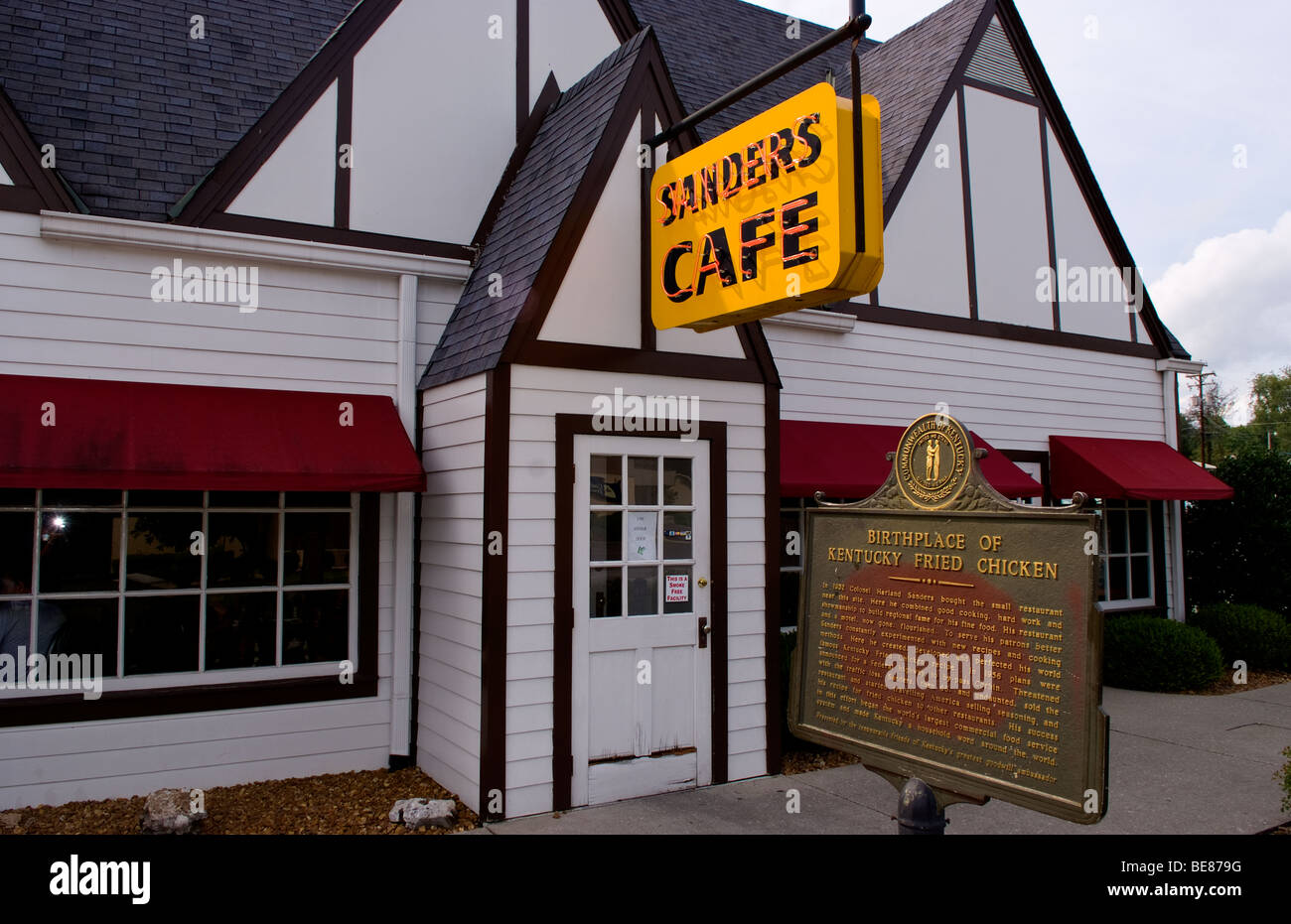 Historic Sanders Cafe in Corbin Kentucky which was original restaurant