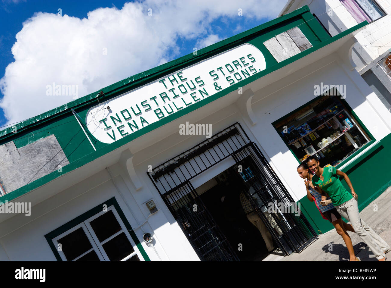 WEST INDIES Caribbean Grenadines Grenada Carriacou Island Hillsborough The Industrious Stores