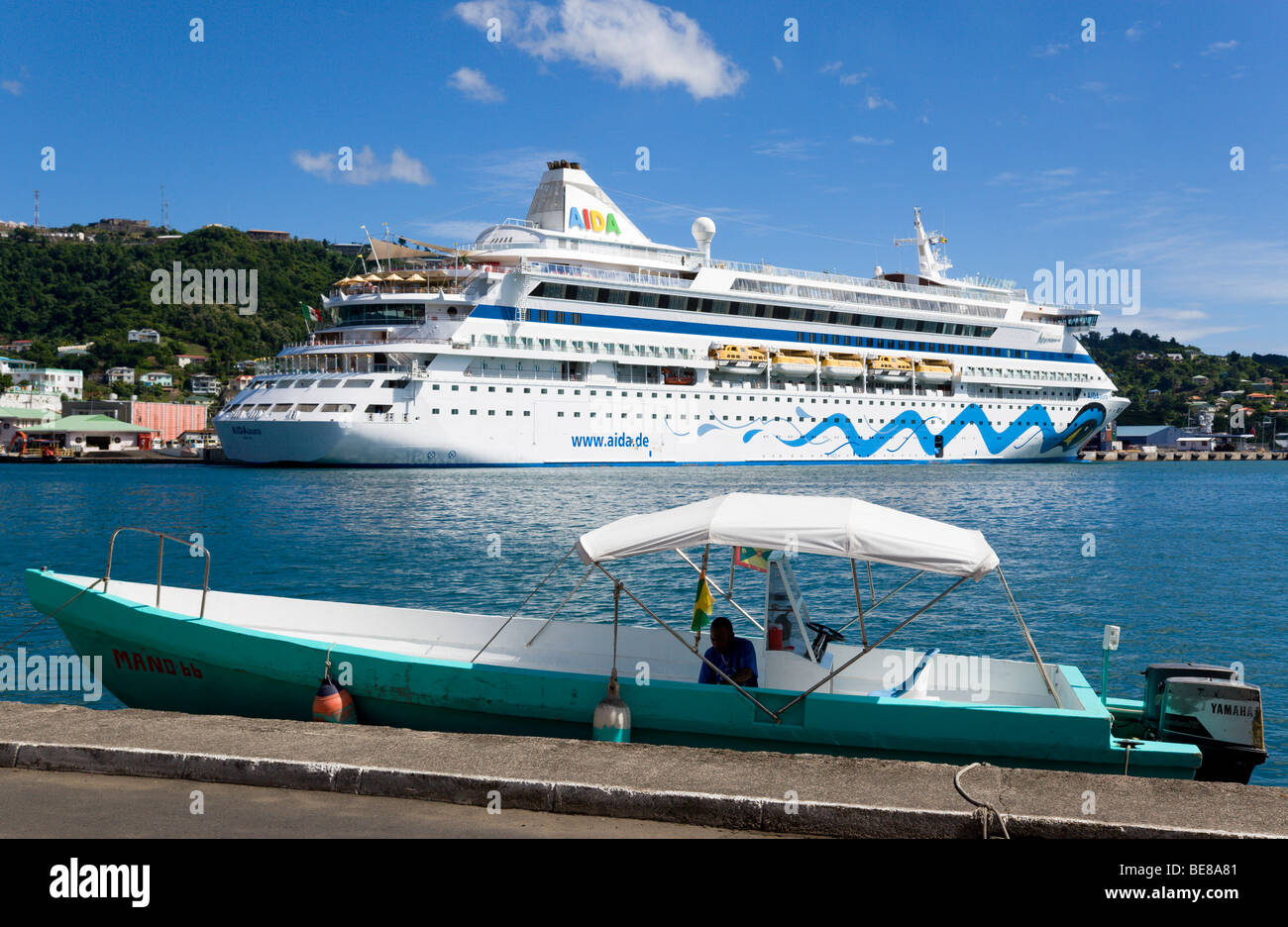 WEST INDIES Caribbean Grenadines Grenada St Cruise ship liner