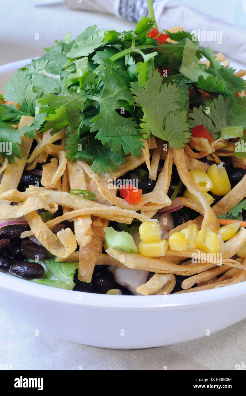 USA, California, Los Angeles, Rojo y mojo salad. Stock Photo