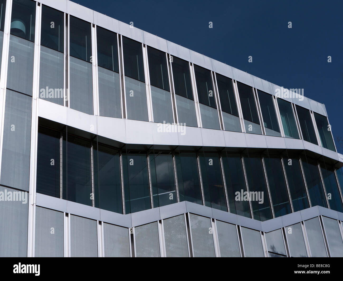 Exterior of Netherlands Embassy designed by Rem Koolhaas in Mitte