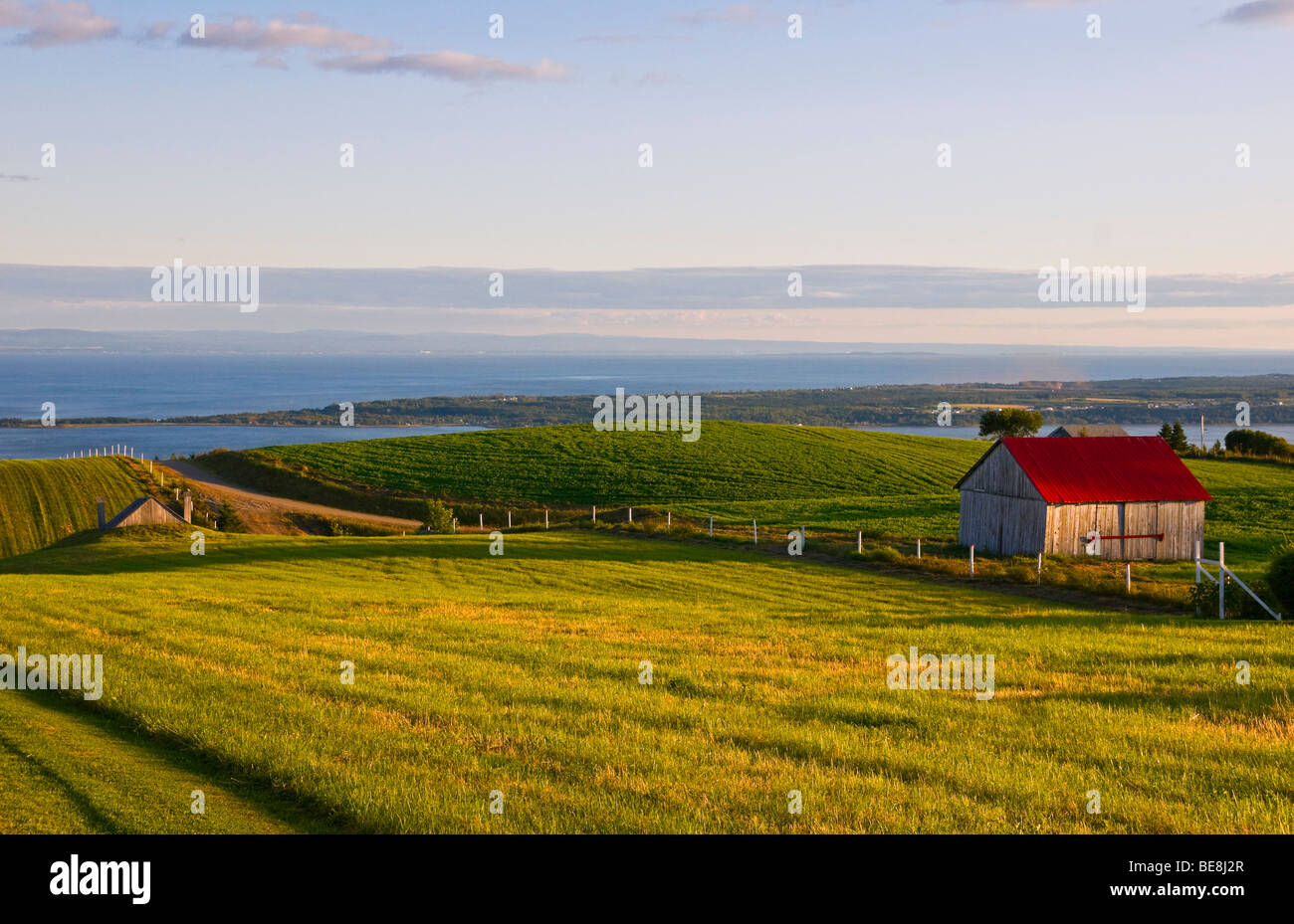 Les Eboulements Charlevoix region Province of Quebec canada Stock Photo Alamy