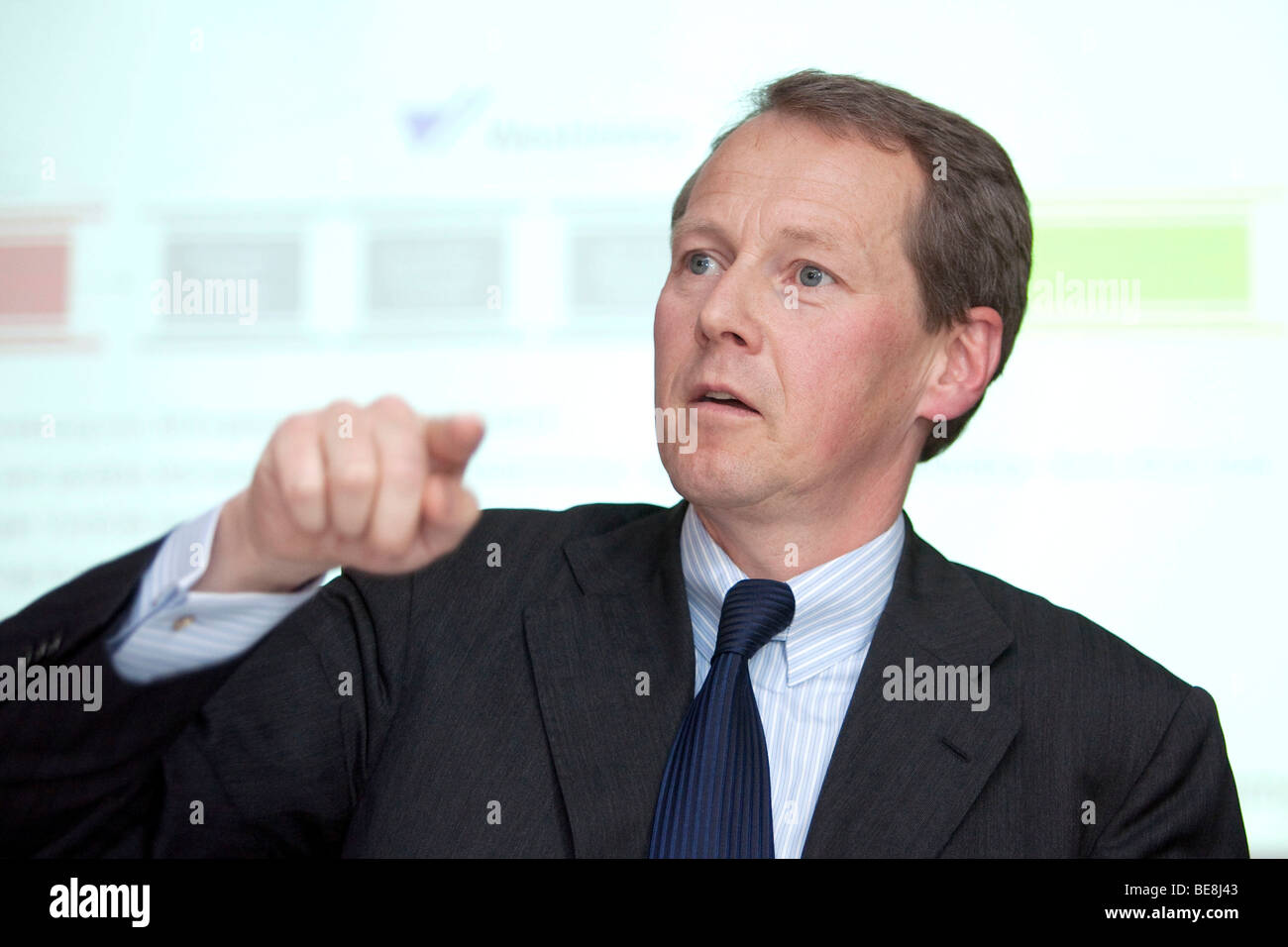 Peter Knopp, Chairman of the Westdeutsche Immobilienbank AG, West