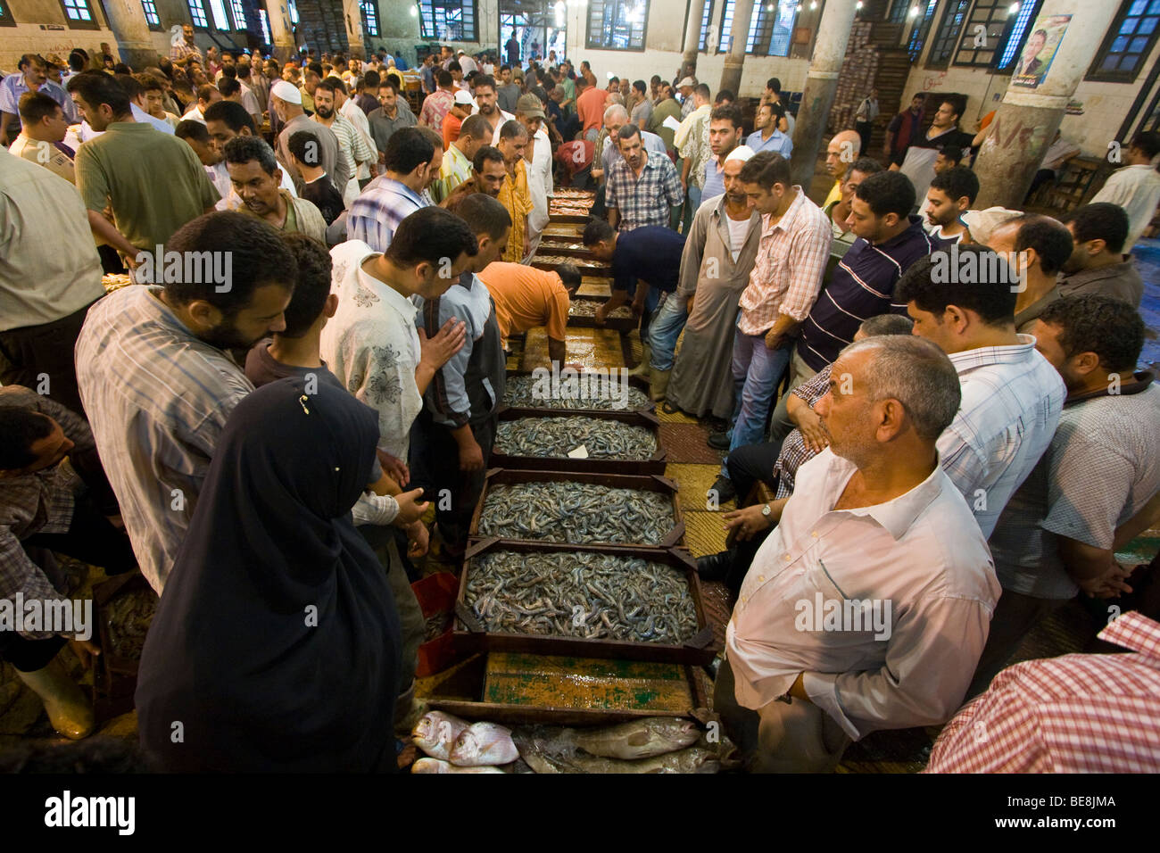 Anfushi Fish Market in Alexandria Egypt Stock Photo Alamy