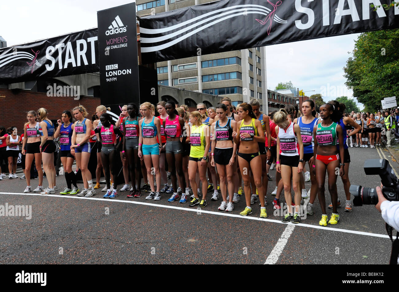 Just before the start, Adidas Women's 5K Challenge, Hyde Park, London,  England, United Kingdom, Europe Stock Photo - Alamy