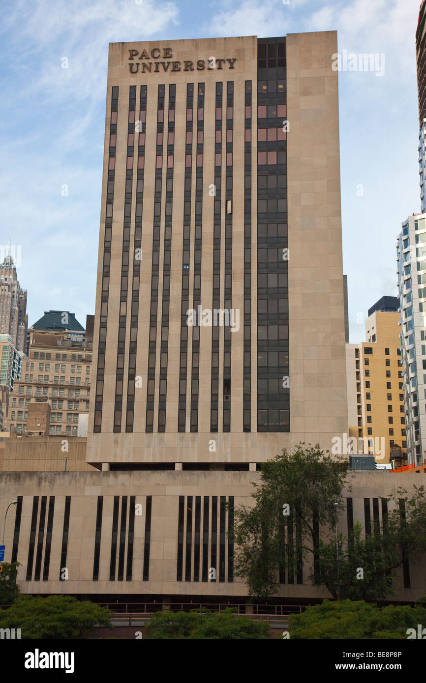 Pace University in New York City Stock Photo Alamy