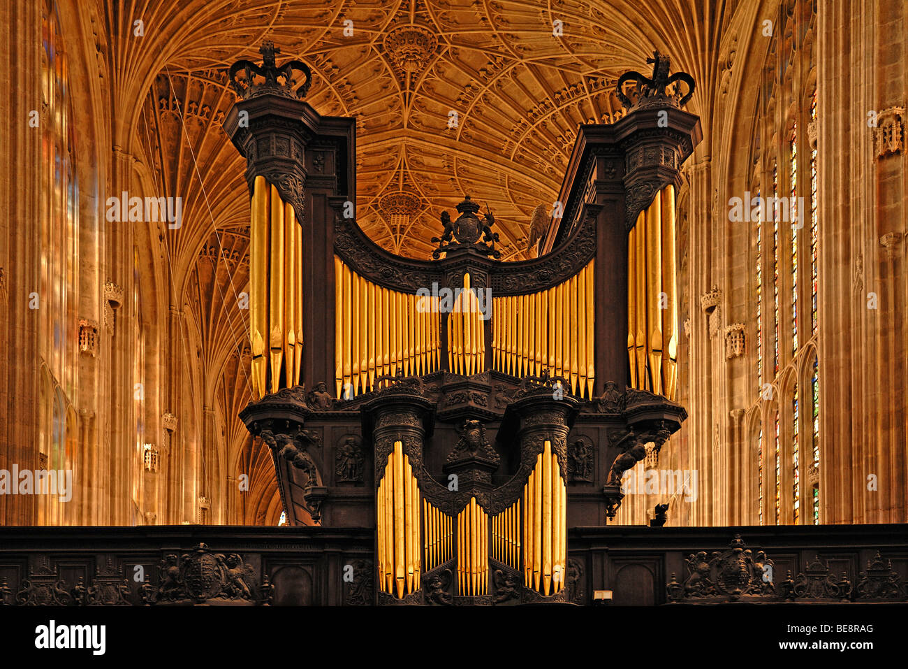 Organ kings college chapel hires stock photography and images Alamy