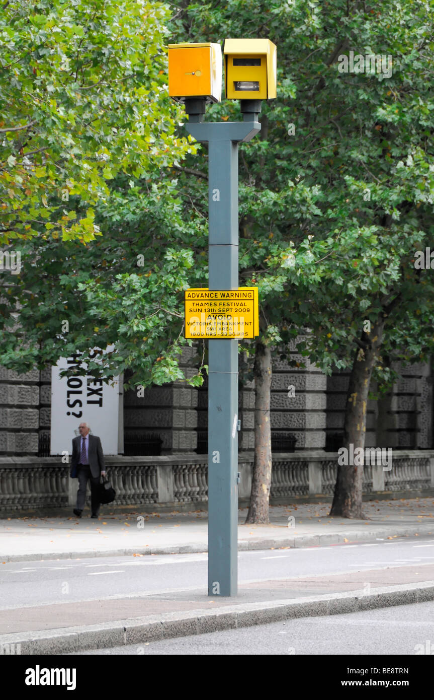 Speed enforcement, speed camera, London, England, United Kingdom