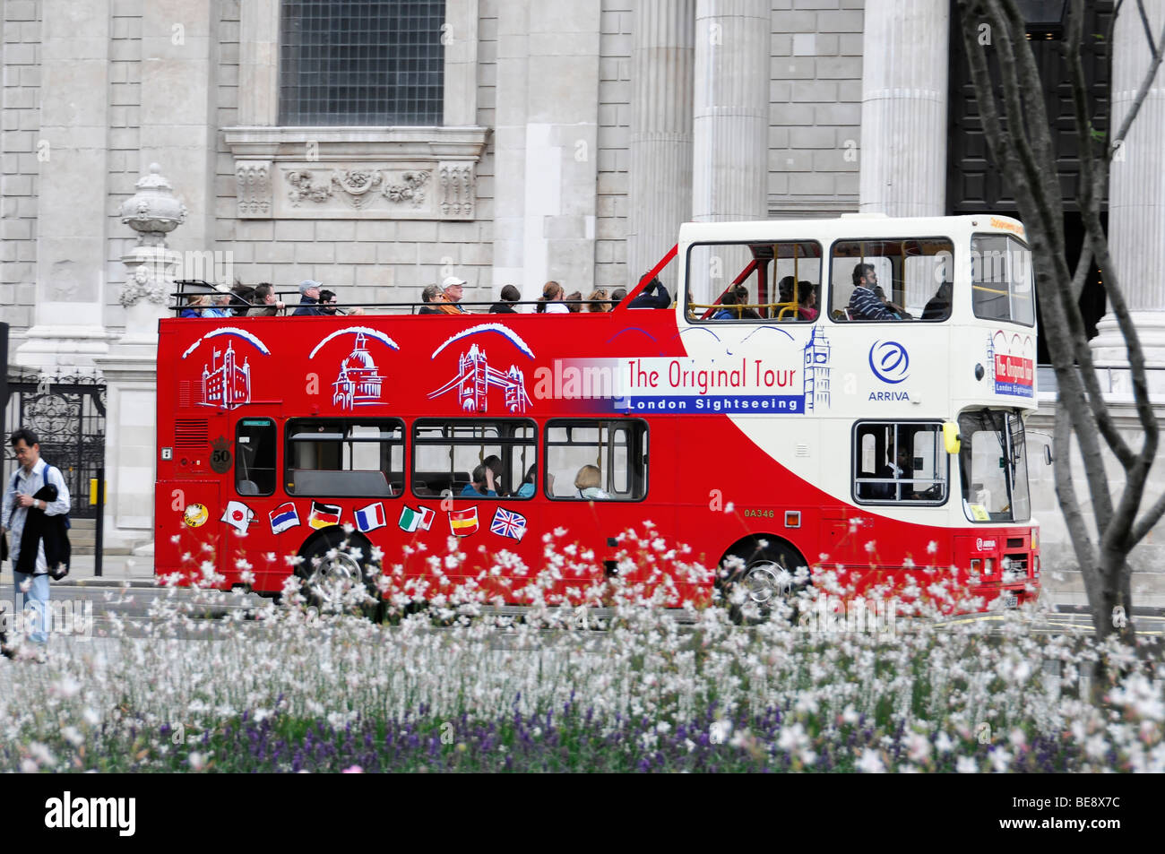 Bus Tours of London, sightseeing tour, London, England, United Kingdom, Europe Stock Photo