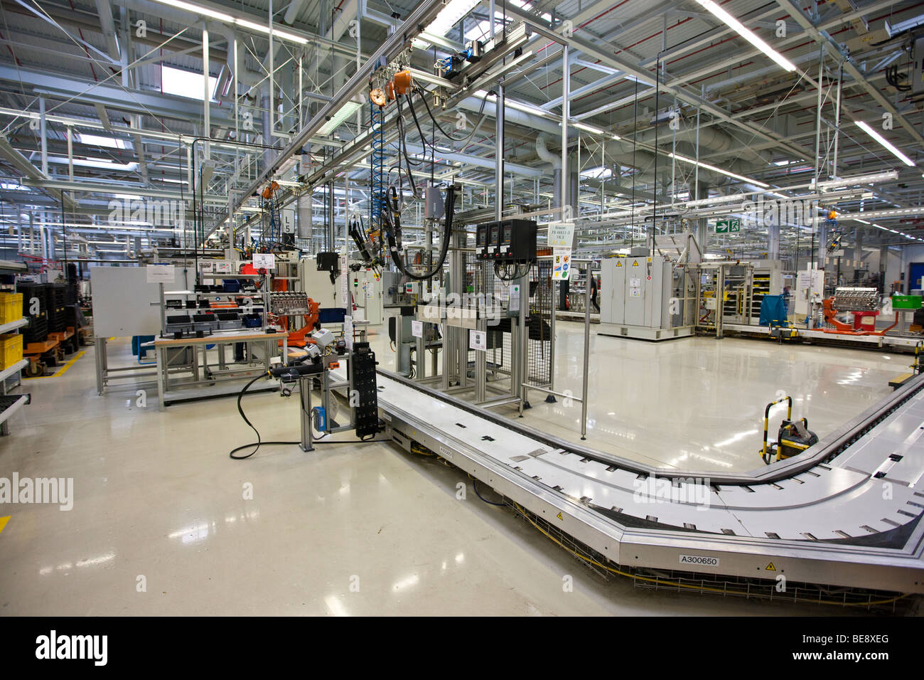 Aston Martin engine plant in Cologne, Rhineland-Palatinate, Germany, Europe Stock Photo