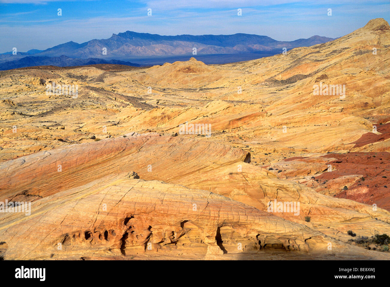 Valley of Fire State Park, multicolored sandstone, northeast of Las Vegas, Nevada, USA, BEAN_AL_Pix_0274 Stock Photo