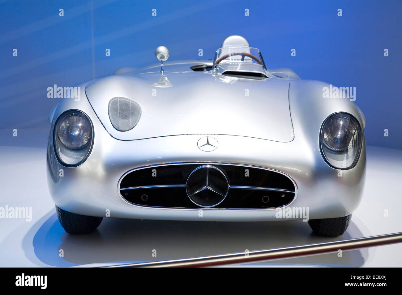 Mercedes 300 SLR 1955 at a European Motor Show Stock Photo