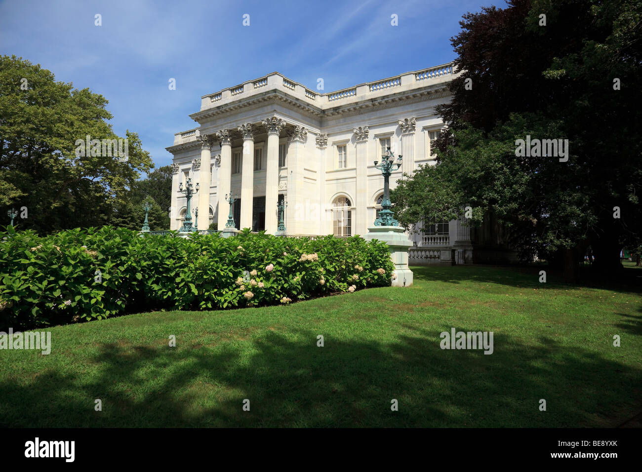 The Marble House in Newport, Rhode Island Stock Photo Alamy