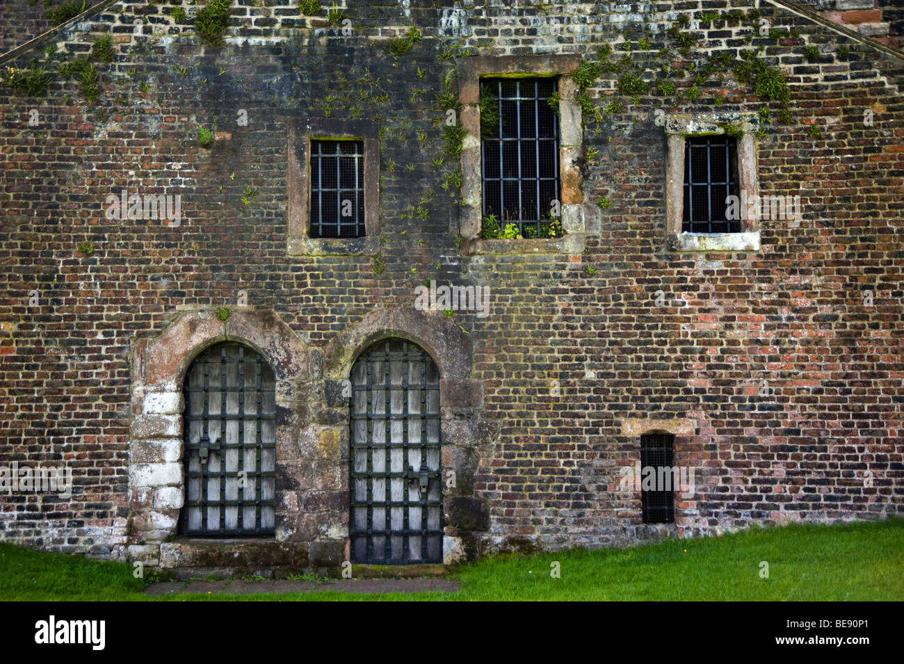 Part of Carlisle Castle, Medieval Fortress, Cumbria, England, UK Stock Photo