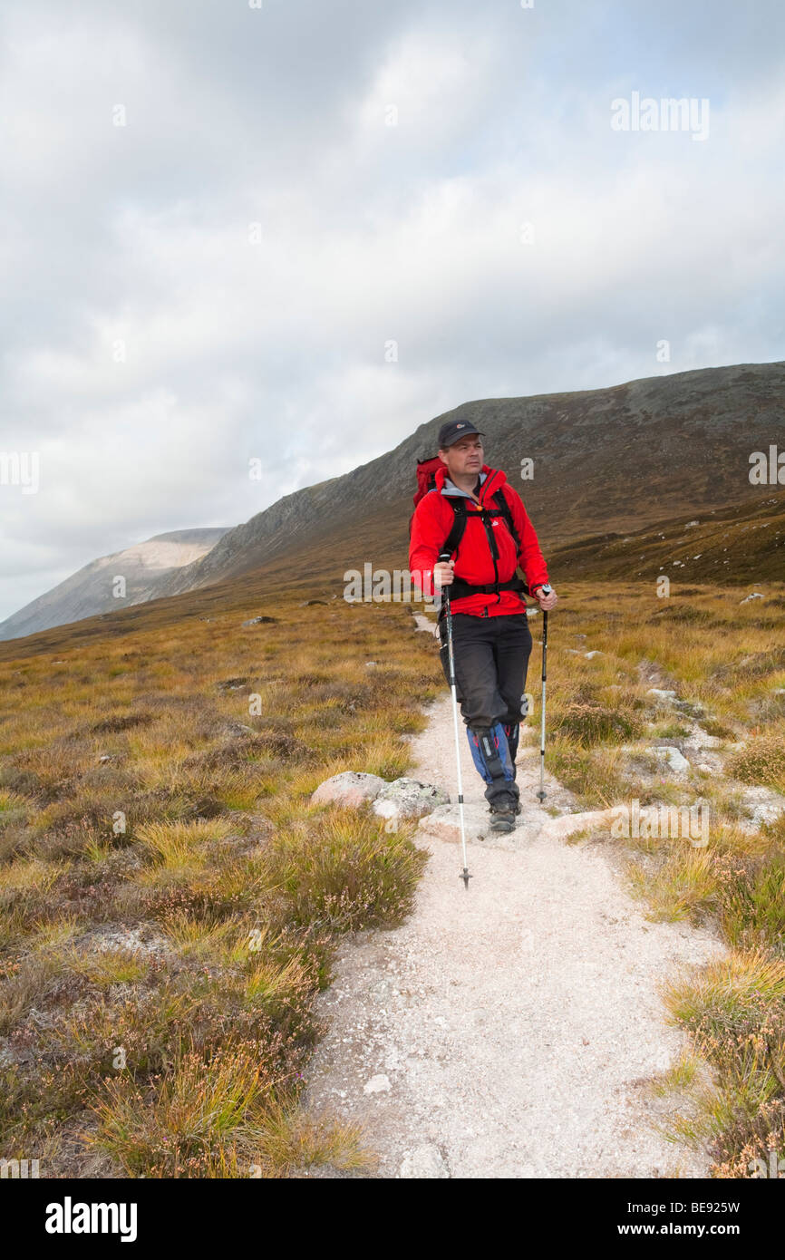 Lone male walker hi-res stock photography and images - Alamy
