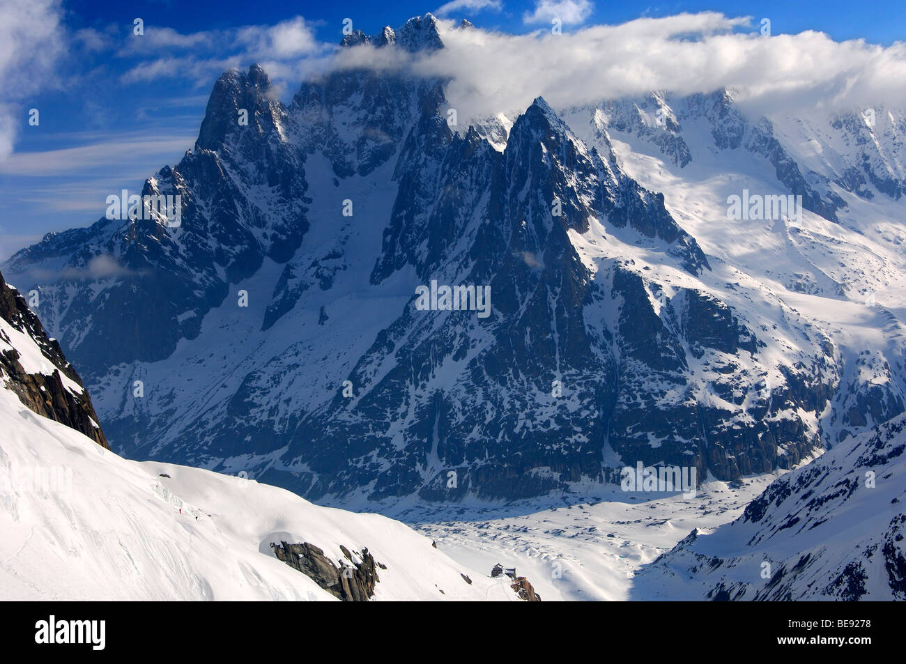 Der vallee blanche hi-res stock photography and images - Alamy