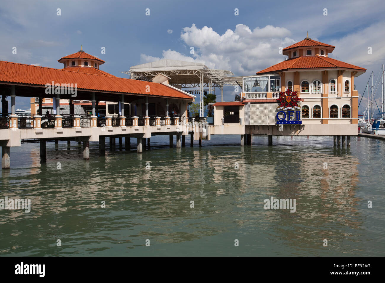 Church Street Pier, Penang Stock Photo