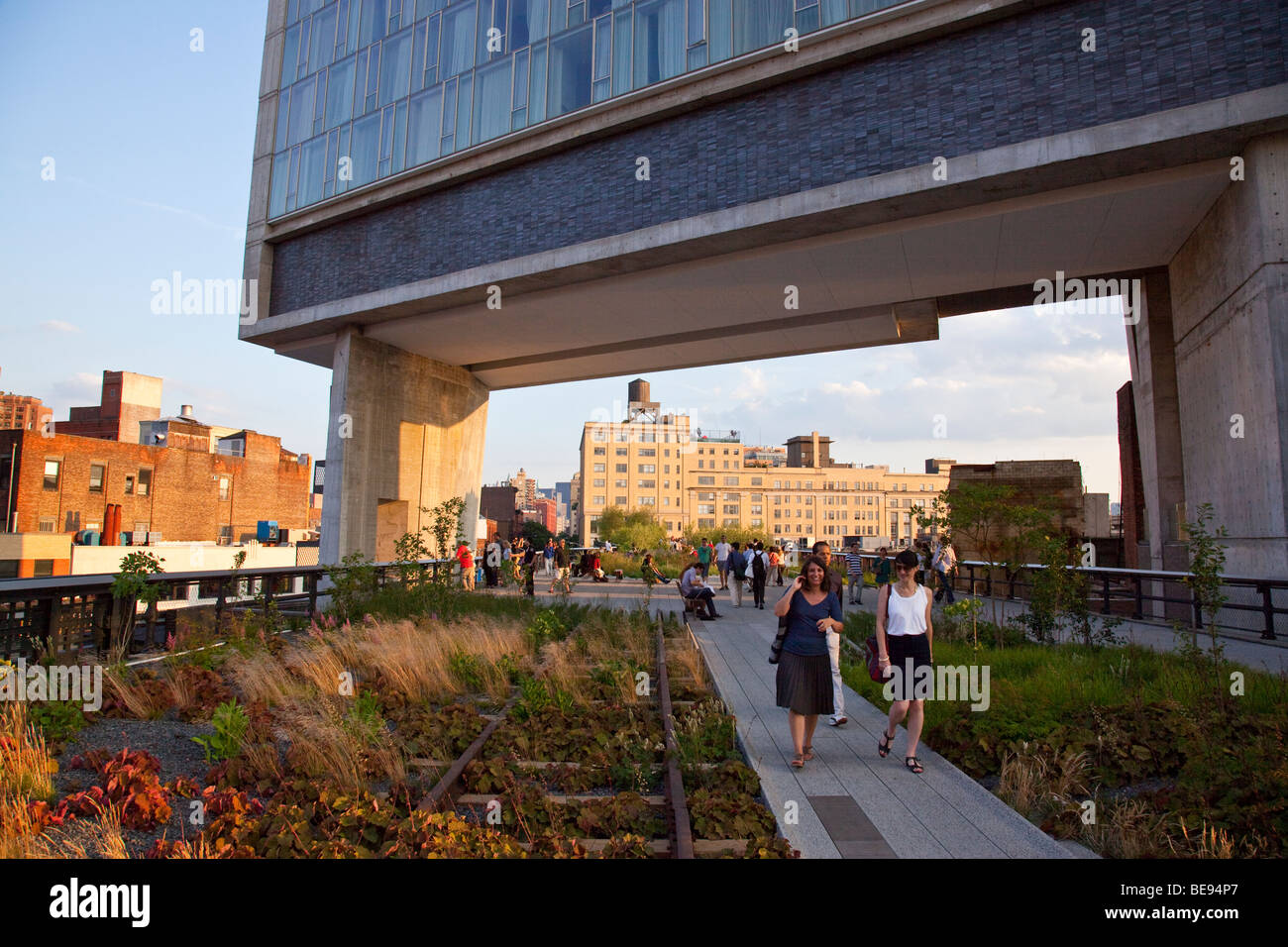 The High Line in Manhattan in New York City Stock Photo Alamy