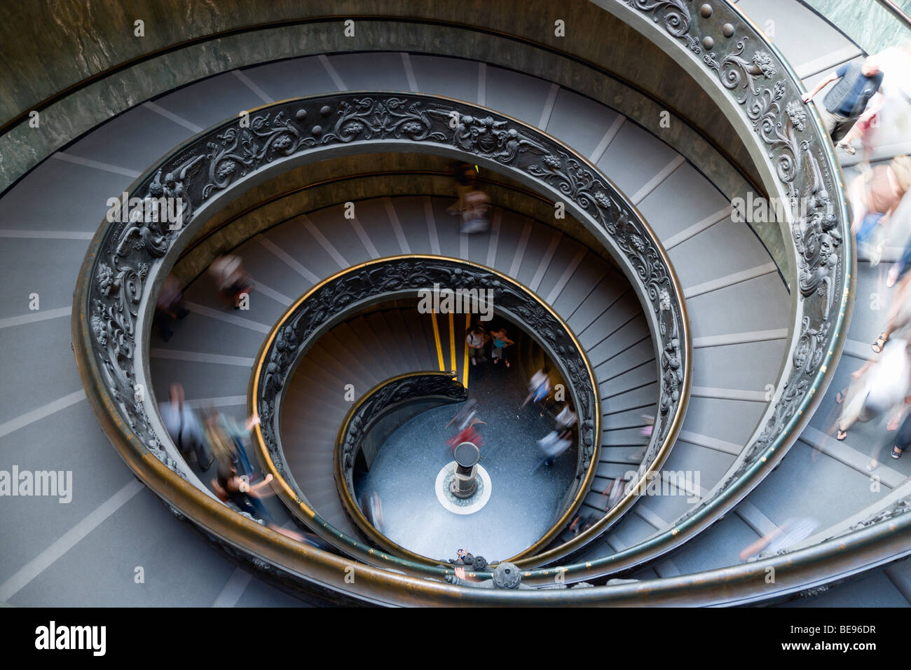 Space Ramps Italy ITALY Lazio Rome Vatican City Museum The Spiral Ramp by Giuseppe Momo ...