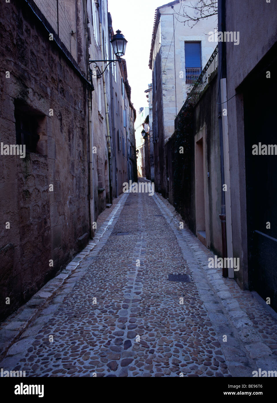 FRANCE Dordogne Perigeux Medieval quarter Rue Port de Graule which has