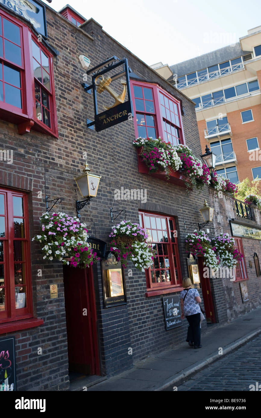 The Anchor Tavern, Bankside, London GB UK Stock Photo Alamy