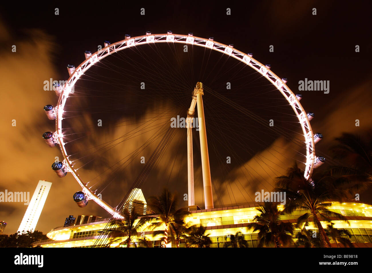 Singapore flyer Stock Photo