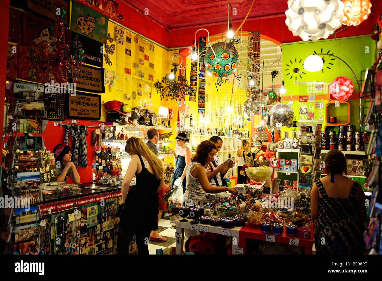 Hip boutique store selling memorabilia, gifts and interior decor. Barri