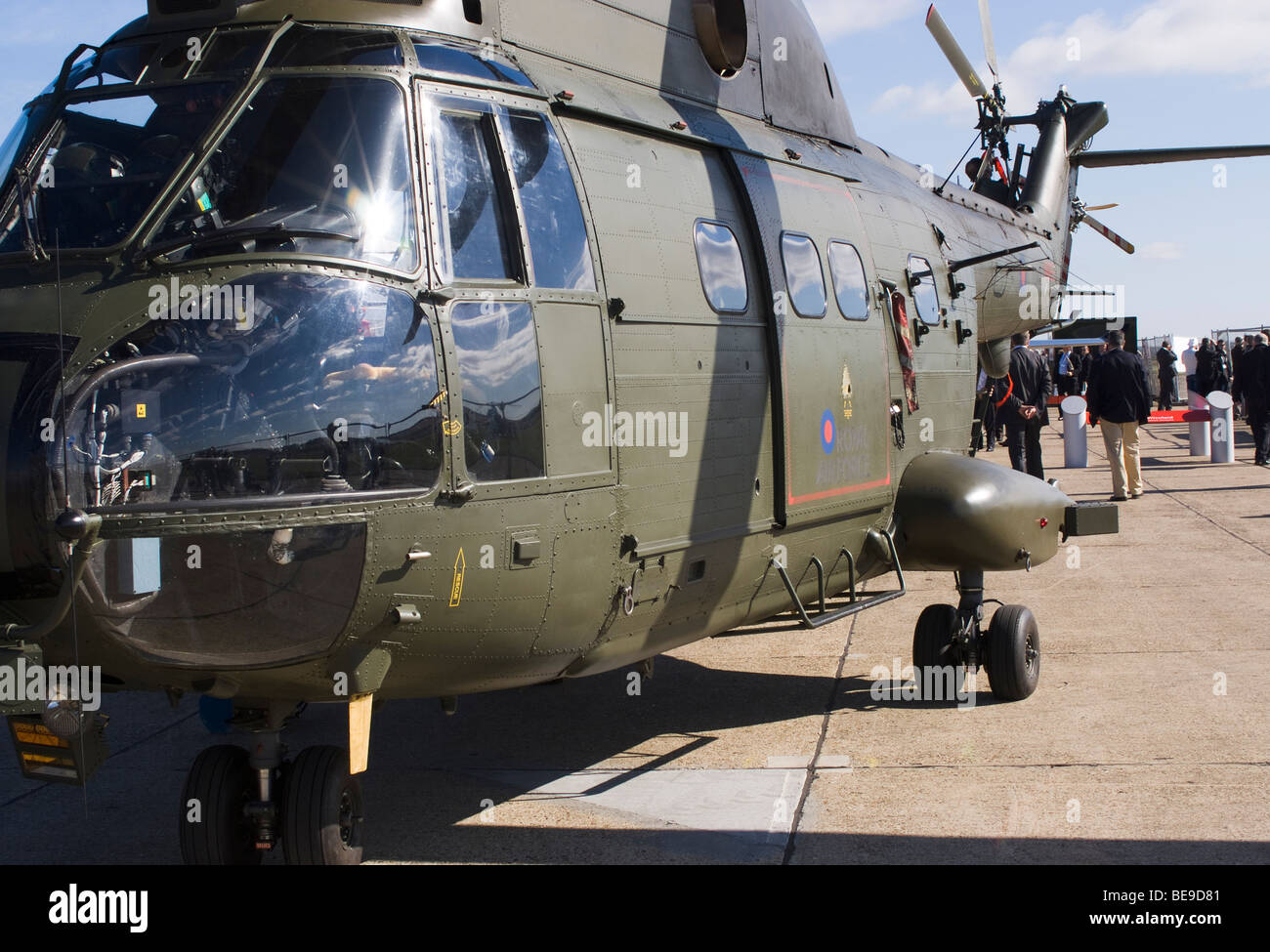 Aerospatiale Westland SA330 Puma HC1 Helicopter XW214 Royal Air Force at  Helitech Trade Show Duxford England Unted Kingdom UK Stock Photo - Alamy