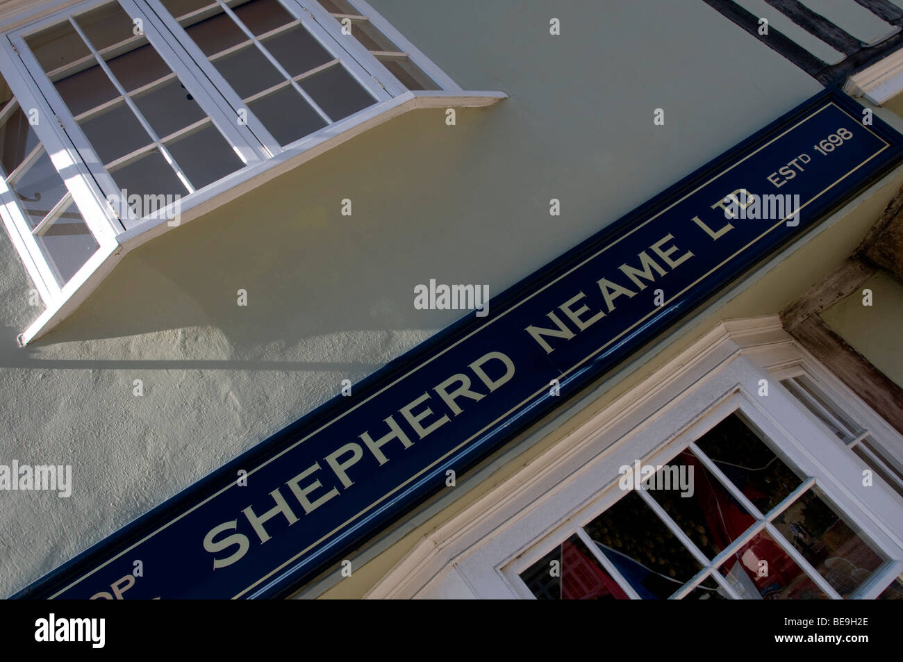 Faversham Town Kent england UK shepherd neame shop Stock Photo Alamy