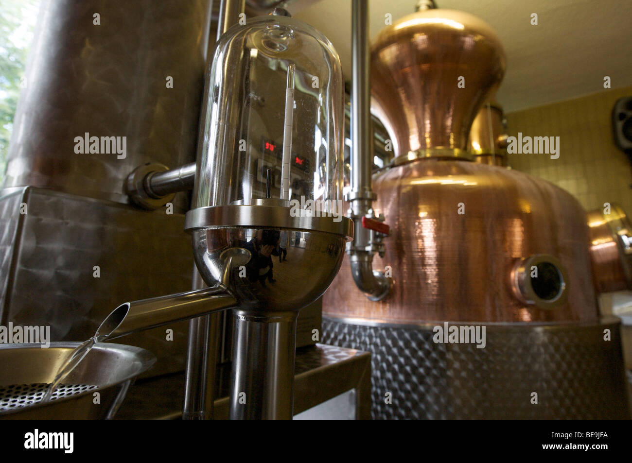 Distillerie Meyer, Alsacian Whisky producer Stock Photo
