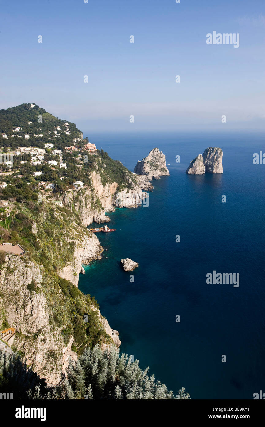 Italy: Capri (island) Stock Photo