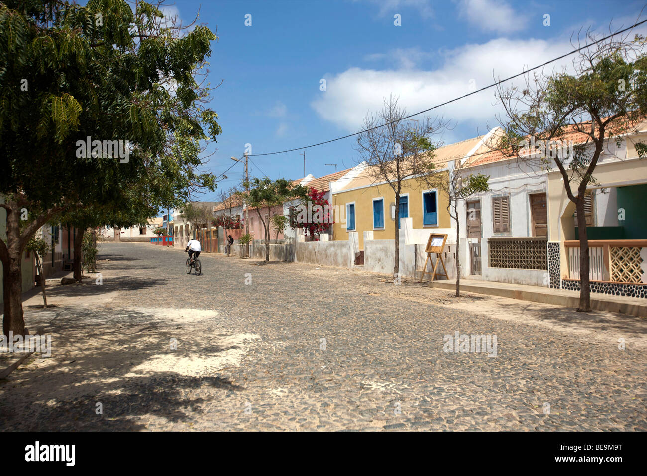 Boa Vista island (Republic of Cape Verde) Village Stock Photo Alamy