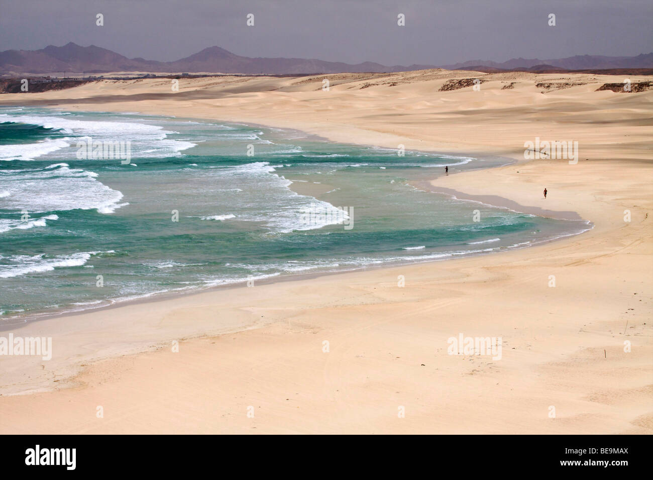 Boa Vista island (Republic of Cape Verde) : Curralinho Beach Stock Photo -  Alamy