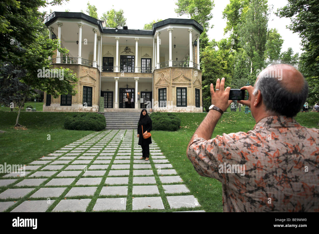 Iran, Teheran: Niavarn Palace Complex. (2009/06/19) Stock Photo