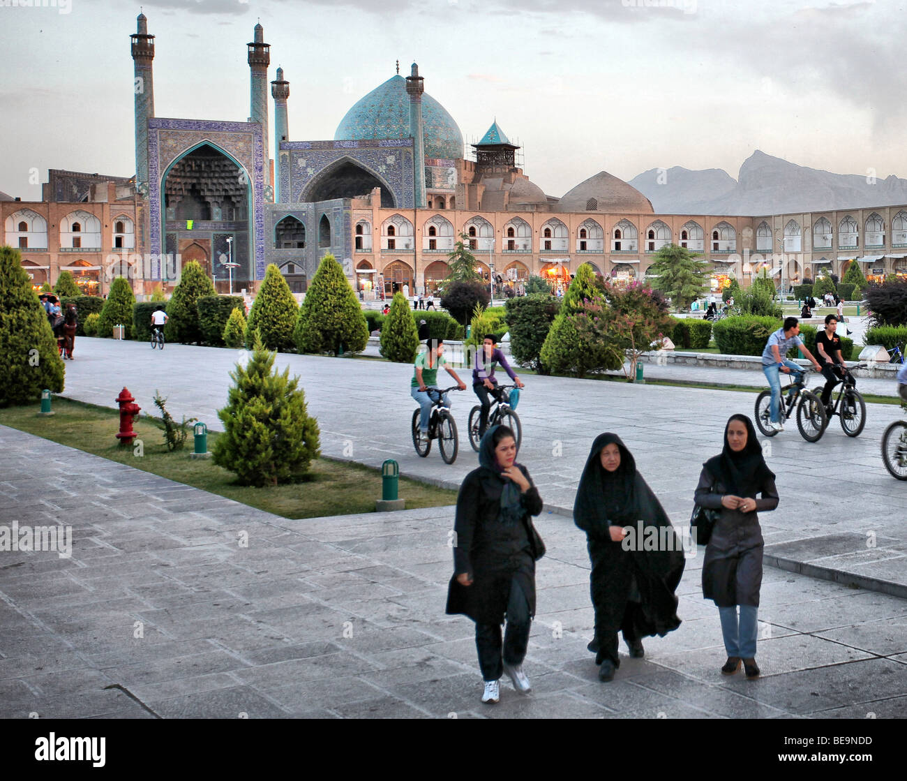 Iran, Isfahan (Ispahan or Hispahan): Naghsh-e Jahan Square Stock Photo