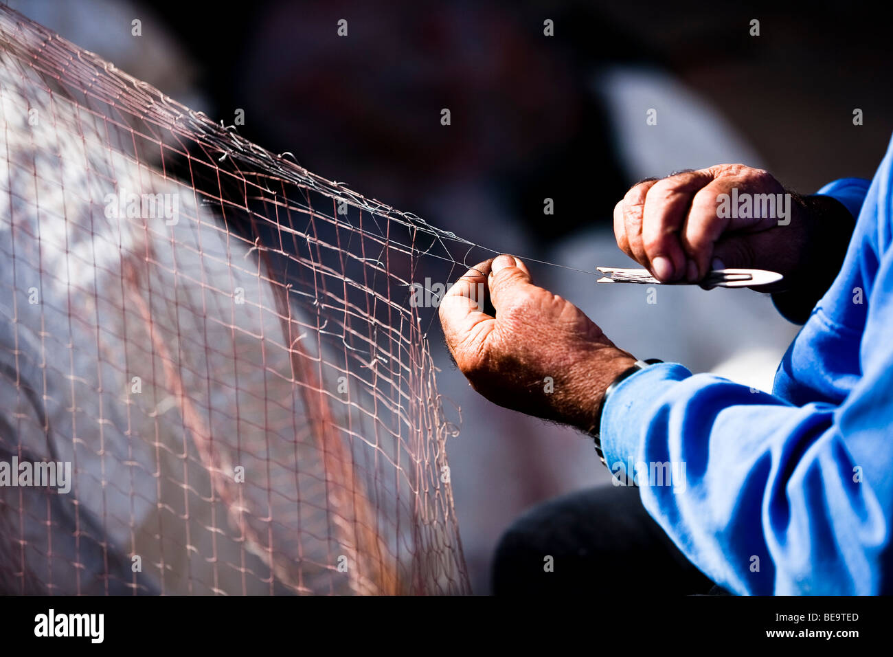 Net Mending Stock Photos & Net Mending Stock Images Alamy